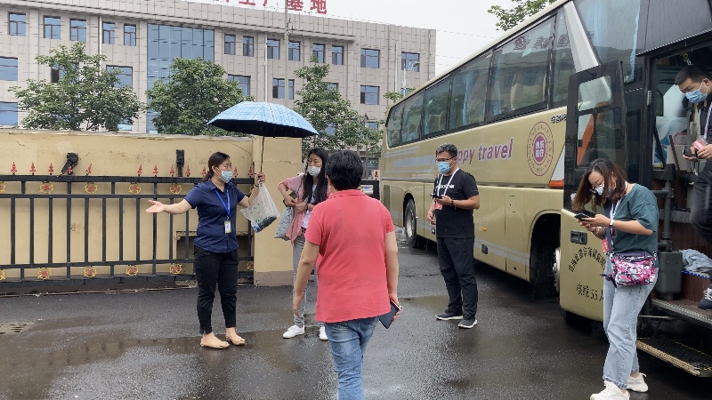 歡迎自有品牌貿(mào)易促進(jìn)委員會小組參觀考察旺年食品